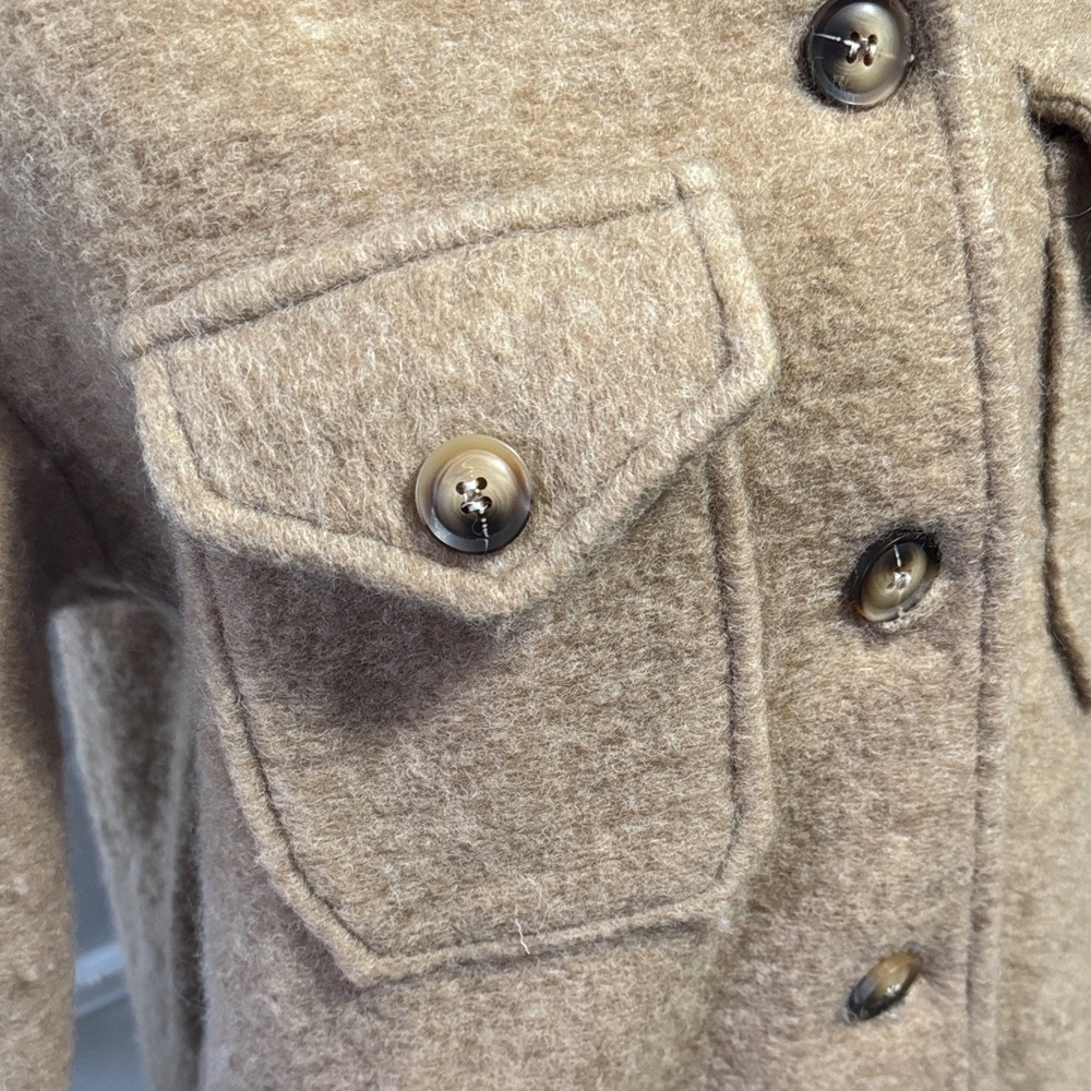 PrettyLittleThing Brown oversized Jacket - Picture 2 of 6